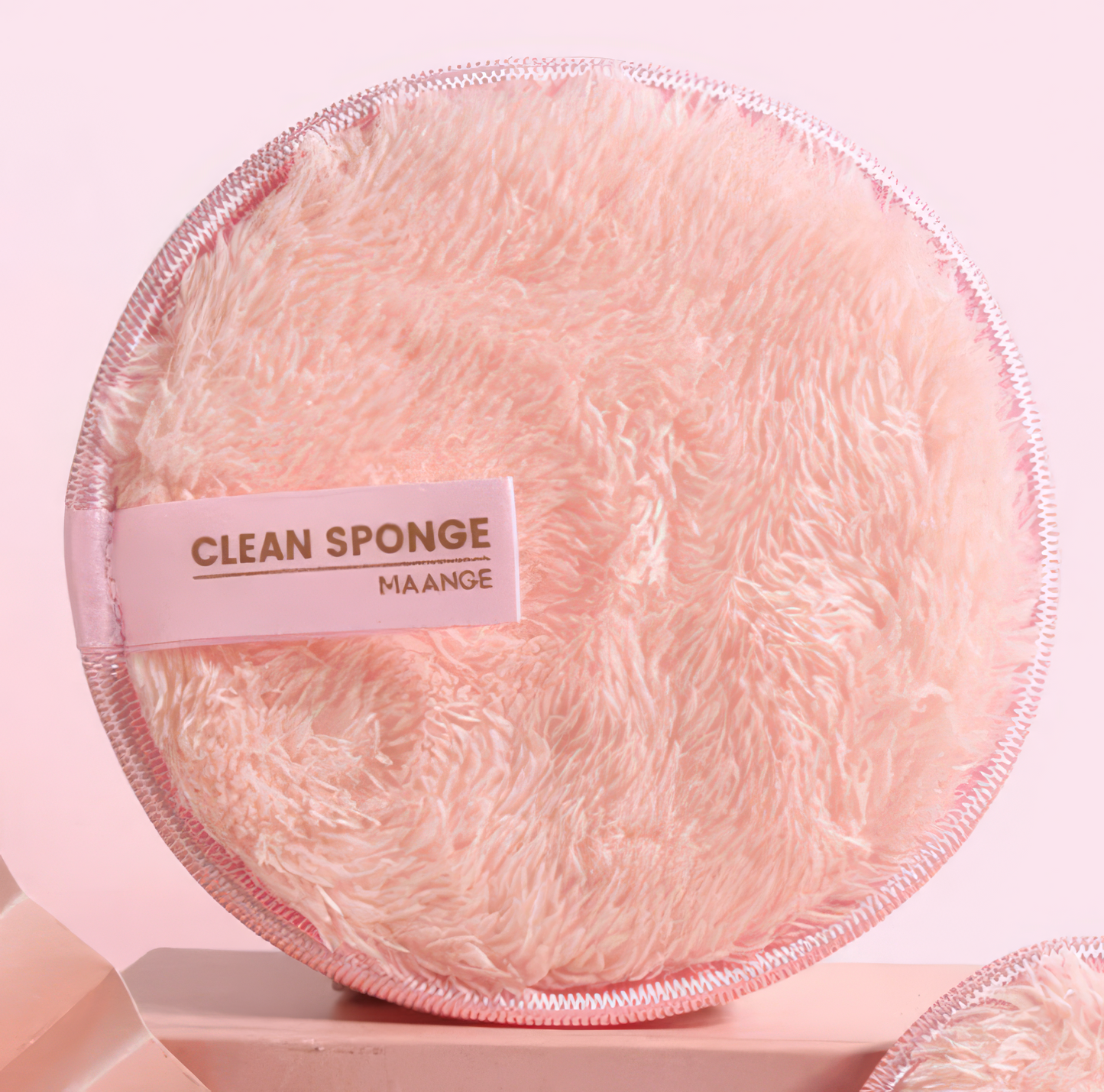 Round Shaped Reusable Microfiber Makeup Remover Pad