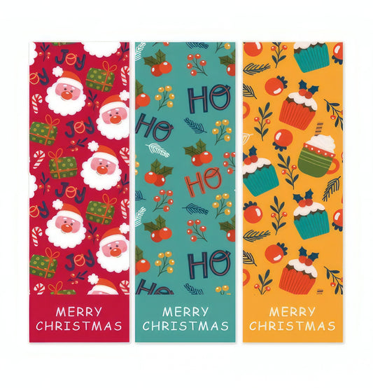Merry Christmas Gift Decorative Sealing Stickers Pkg of 18