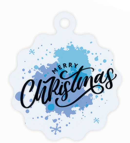 The Merry Christmas Snowman Snowflake Gift Tags Pkg of 15
