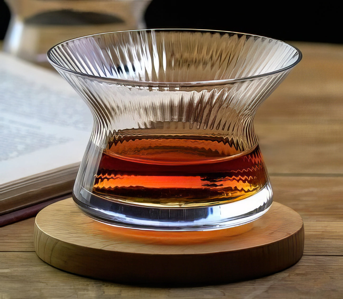 Japanese Crystal Snifter Whiskey Glass