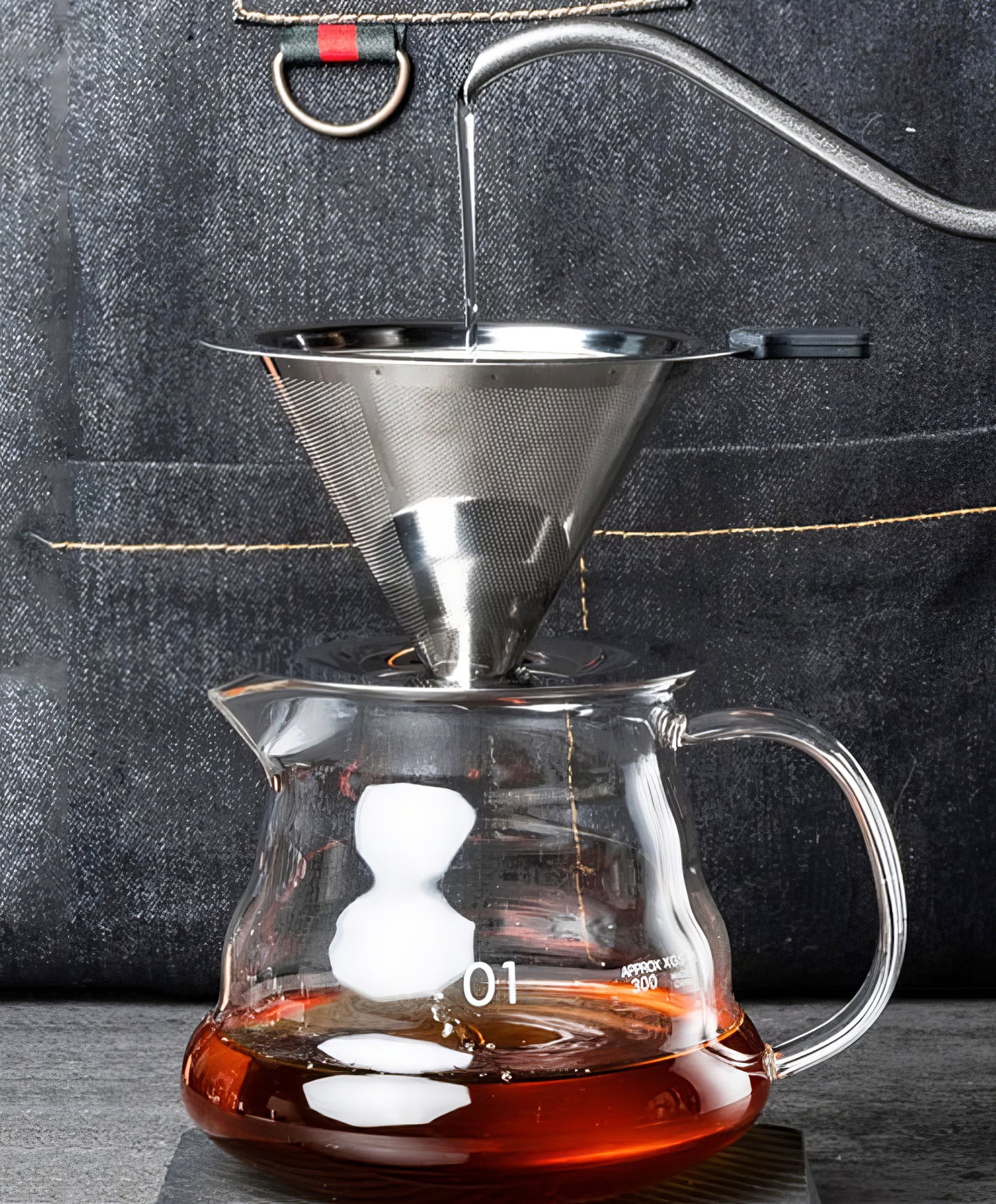 Stainless Steel Coffee Pour Over Funnel
