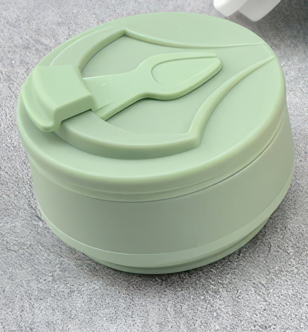 Silicone Collapsable Cup 16 oz cup in Green