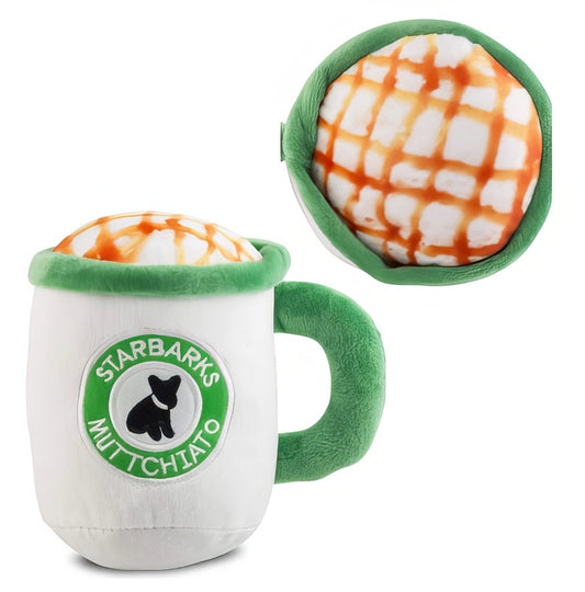 Luxury Pet Toy Starbarks Coffee Cup