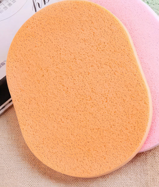 Extra Fine Exfoliating Sponge in Orange Dreamsicle