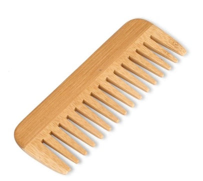 Bamboo Wide Tooth Comb Detangling Anti-Static