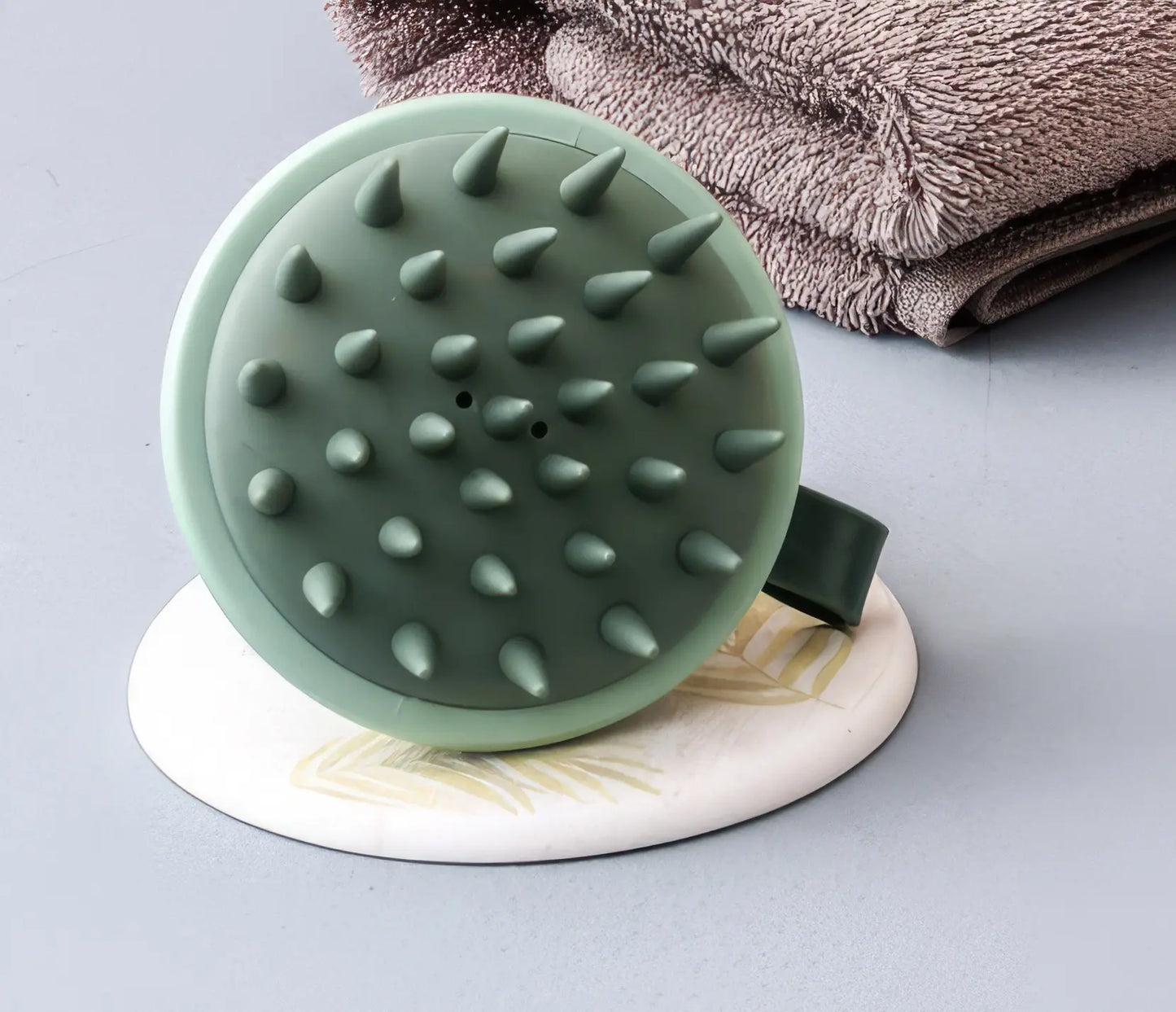 Handheld Massage Body Brush in Sage