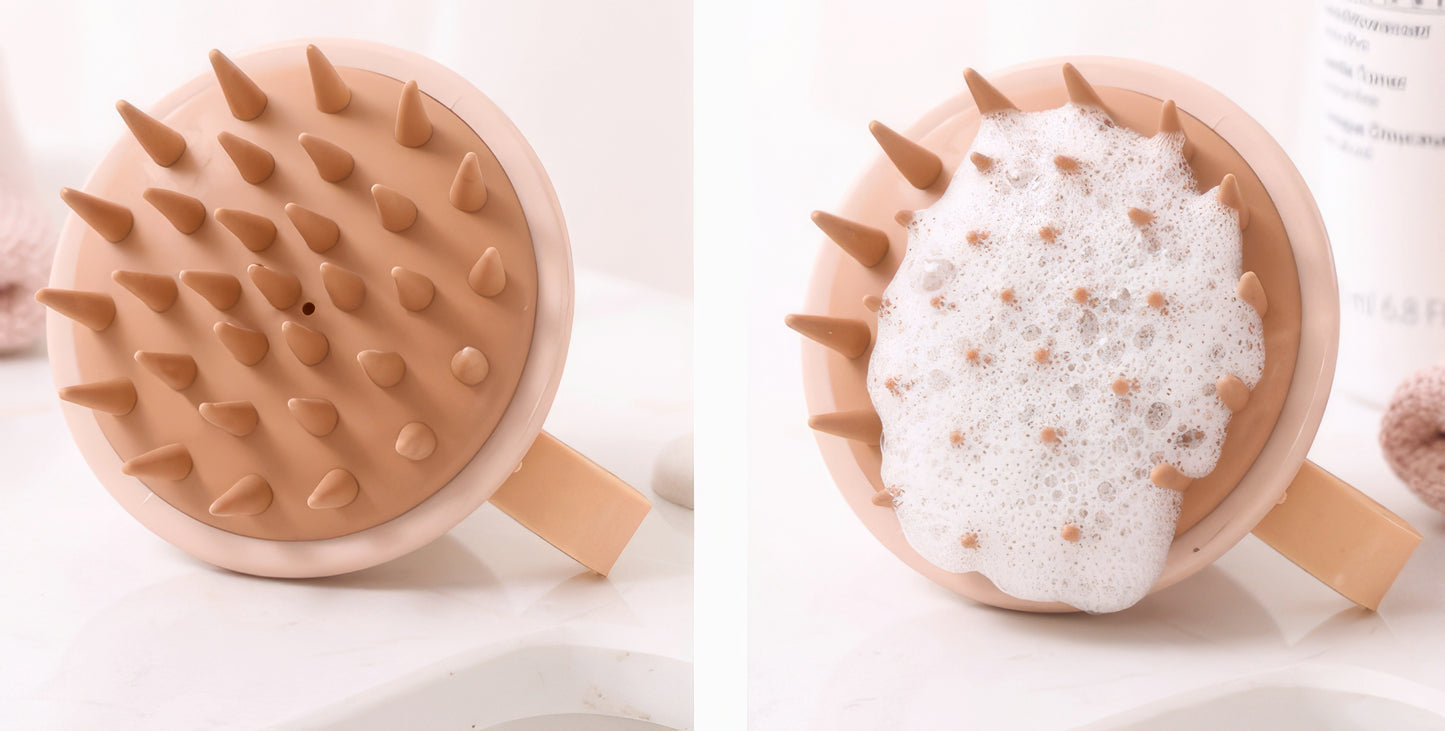 Handheld Massage Body Brush in Blush