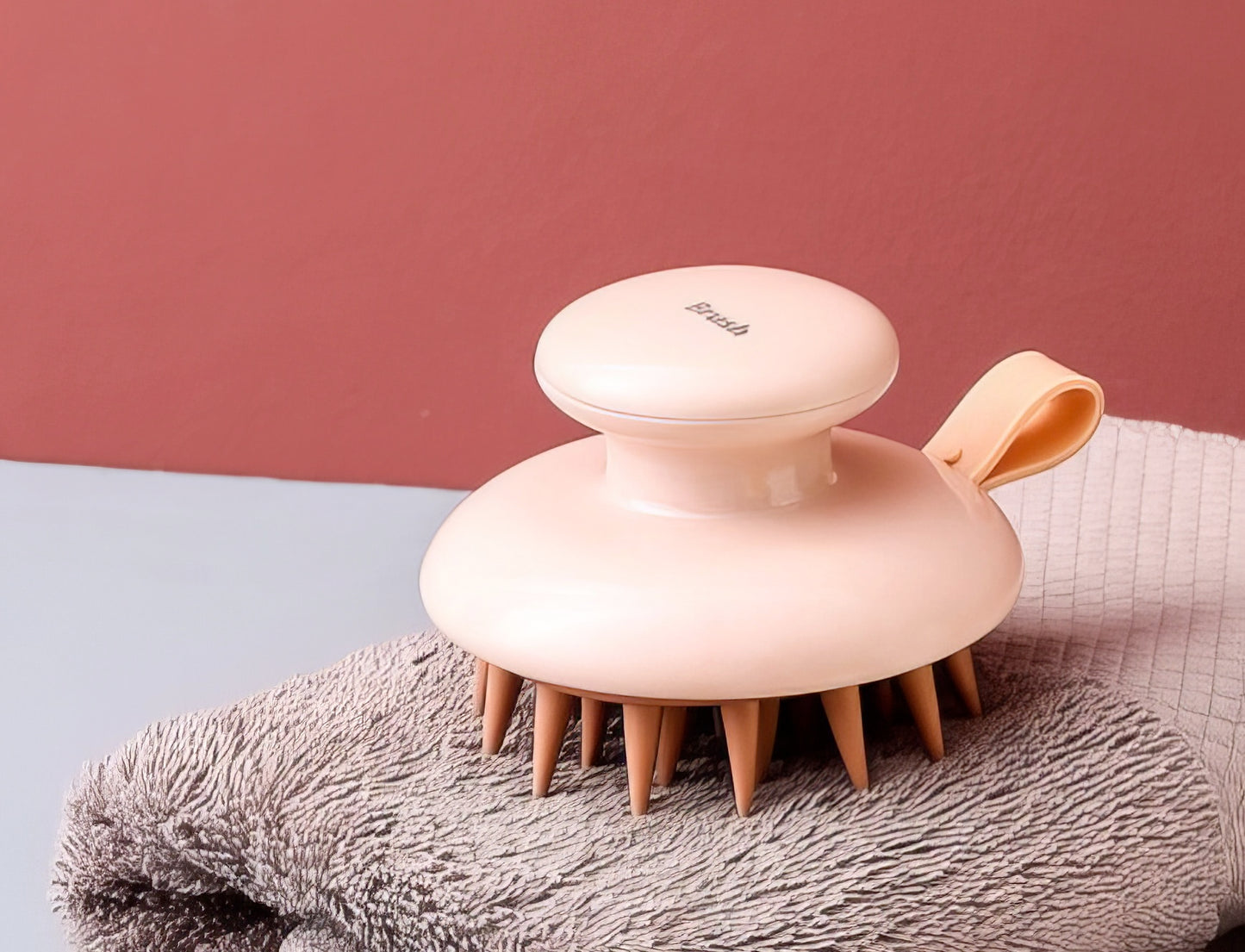 Handheld Massage Body Brush in Blush