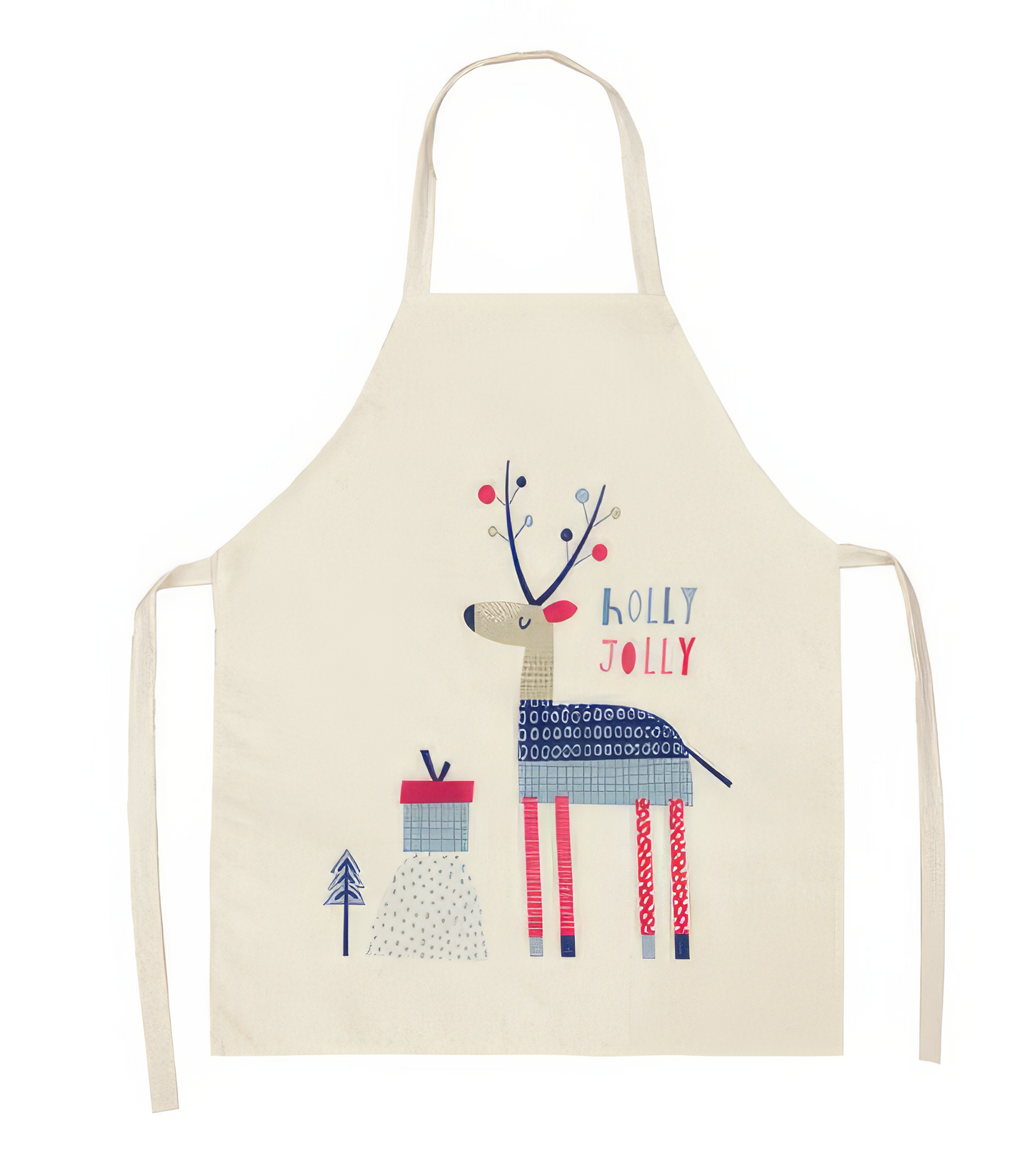 Scandinavian Christmas Apron Christmas Kitchen Accessory