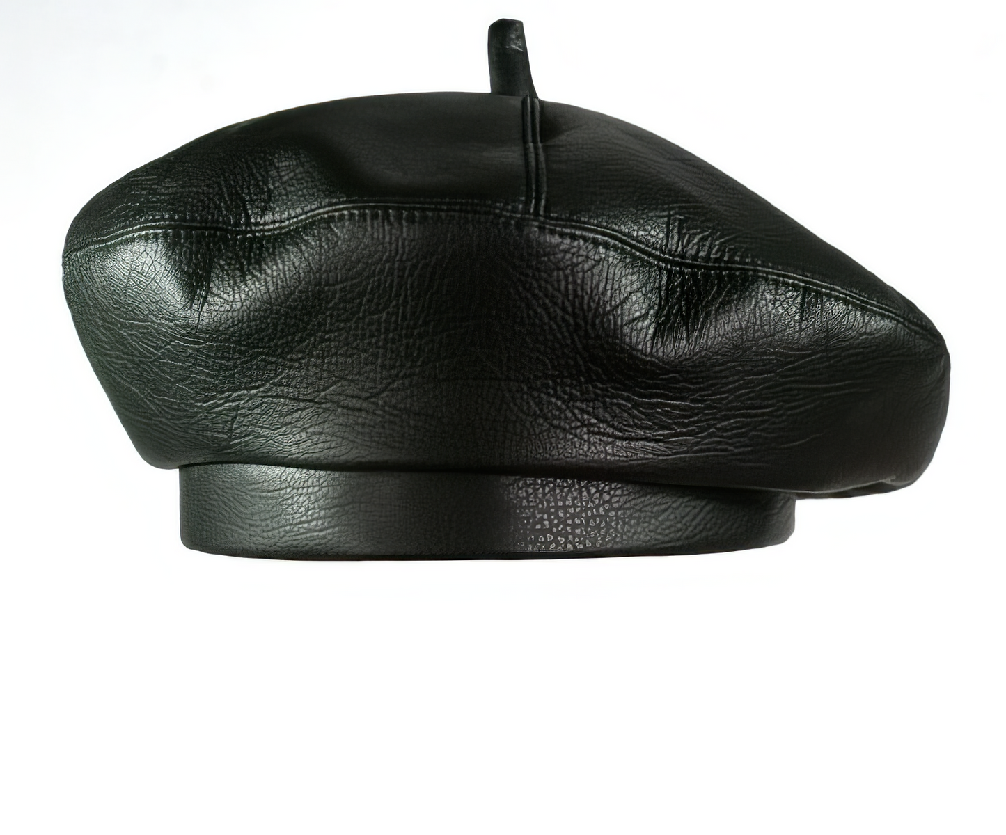 Fashion Women PU Leather Beret