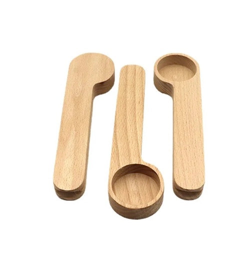 Bamboo Coffee Spoon with Bag Clip