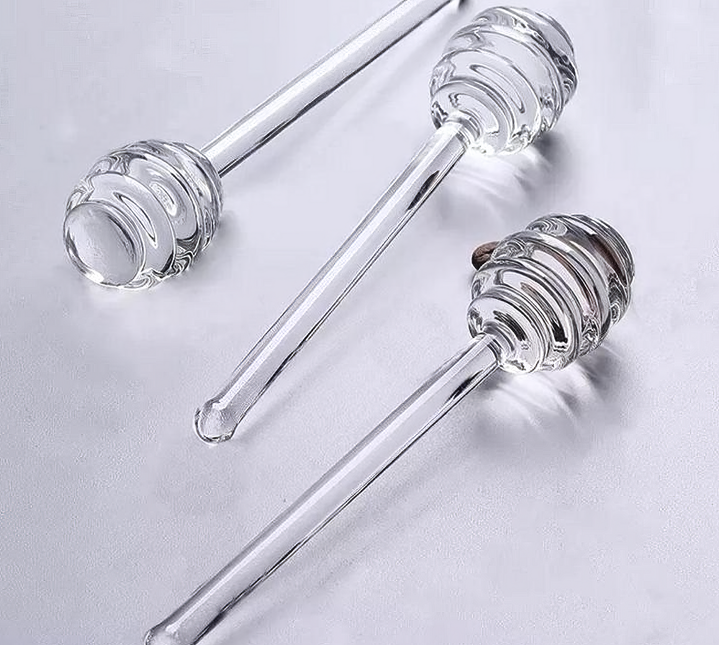 Glass Honey Dipper Stick