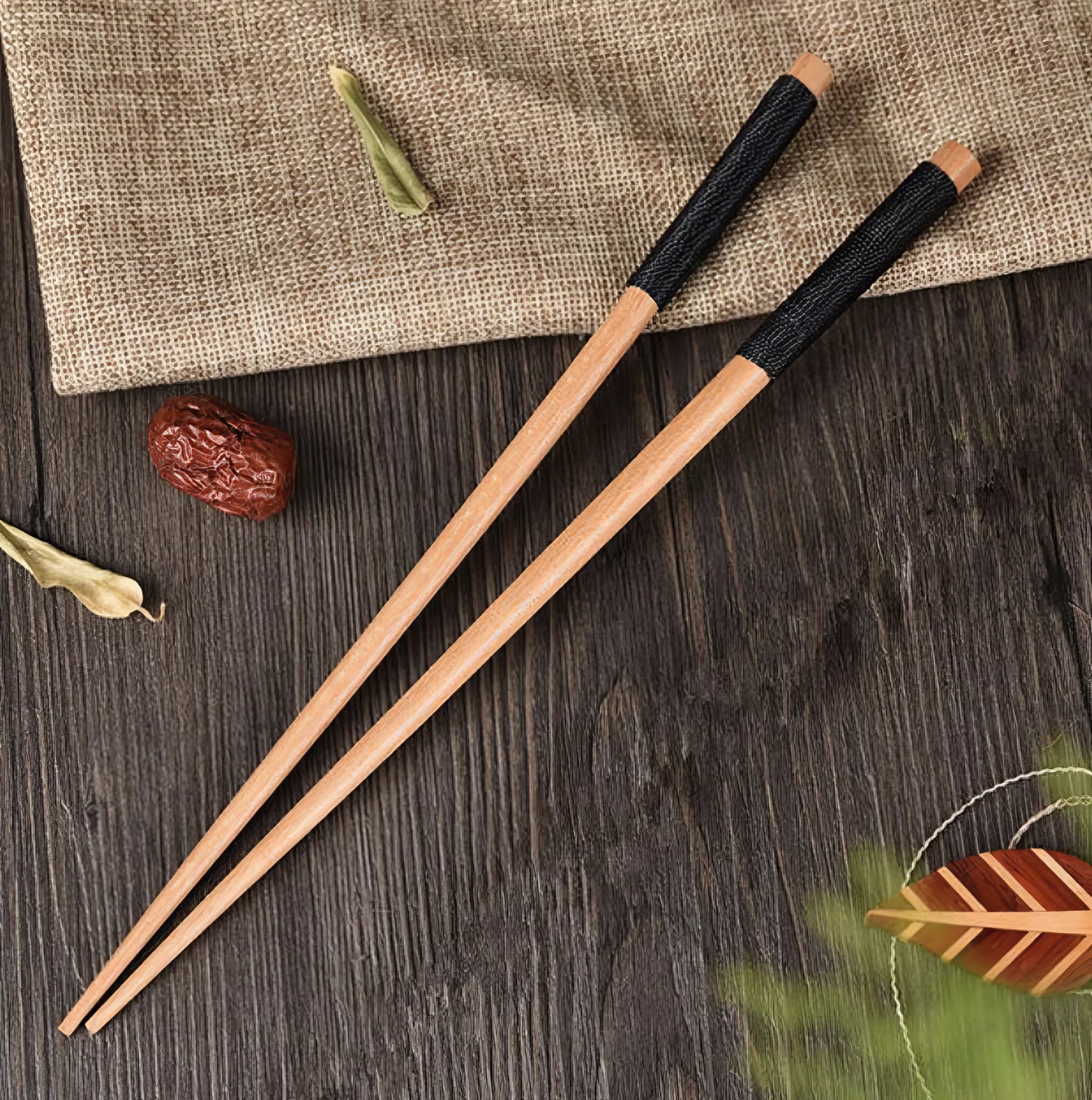 Handmade Natural Chestnut Chopsticks