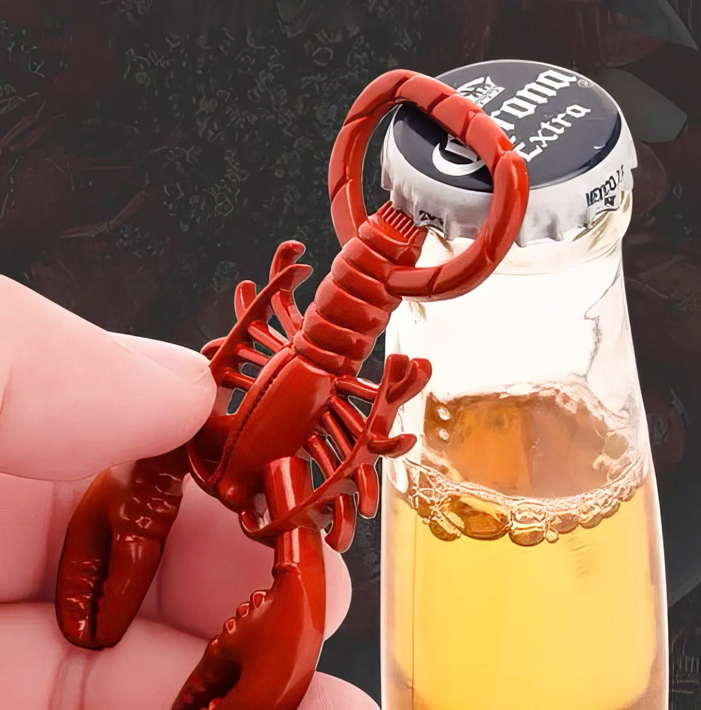 Metal Lobster Portable Beer Bottle Opener