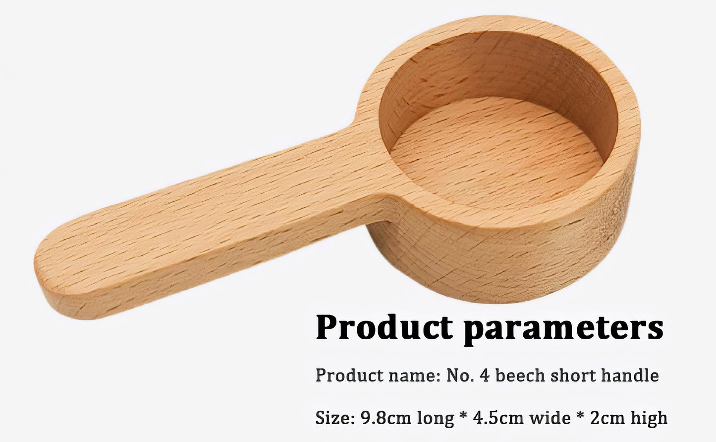 Wooden Measuring Spoon for Cooking Coffee and Tea