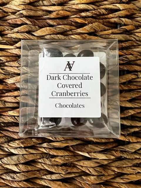 Dark Chocolate Covered Cranberries